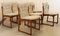 Vintage Chairs in Fabric and Rattan, Set of 6, Image 15