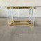 Dining Table in Acrylic Glass & Brass by Alessandro Albrizzi, 1930s 7