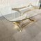 Dining Table in Acrylic Glass & Brass by Alessandro Albrizzi, 1930s 2
