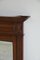 French Walnut Overmantle Mirror, Image 4