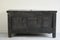 Large 18th Century Carved Oak Coffer, Image 11