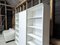 Vintage White Bookcase in Wood 9
