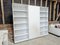 Vintage White Bookcase in Wood 8