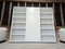 Vintage White Bookcase in Wood, Image 13