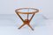 Mid-Century Wood and Glass Coffee Table by Ico & Luisa Parisi, 1960 2