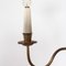 Lámpara de pie Mid-Century de latón, años 50, Imagen 7