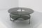 Mid-Century Round Coffee Table in Glass and Chromed Metal by Goffredo Reggiani, Italy, 1970s 11