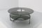 Mid-Century Round Coffee Table in Glass and Chromed Metal by Goffredo Reggiani, Italy, 1970s, Image 11