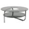 Mid-Century Round Coffee Table in Glass and Chromed Metal by Goffredo Reggiani, Italy, 1970s, Image 1