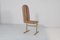 Mid-Century Stühle aus Messing & Wildleder von Fratelli Turri Milano, Italien, 1970, 4 . Set 10