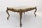Table Basse Style Chippendale Mid-Century en Bronze et Onyx, Italie, 1950s 4