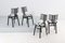 Sari Chairs by De Pas, D'Urbino and Lomazzi for Sorsmani, Italy, 1980s, Set of 4 3