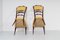 Mid-Century High Espalier Chairs in the style of Gio Ponti, Italy, 1950s, Set of 2, Image 13