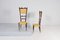 Chaises Hautes Espalier Mid-Century dans le style de Gio Ponti, Italie, 1950s, Set de 2 2