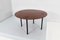 Mid-Century Wood and Metal Circular Table attributed to Ettore Sottsass for Poltronova, Italy, 1958, Image 3