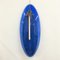 Miroir Mid-Century Ovale Bleu de Fontana Arte, Italie, 1960s 5