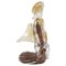 Mid-Century Murano Glass and Gold Leaf Angel Figurine, Italy, 1970s, Image 1