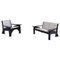 Hill House Sofa and Armchair by C. R. Mackintosh for Cassina, 1985, Set of 2, Image 1