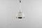 Space Age Aluminium and Glass Suspension Lamp by Pia Guidetti Crippa, 1960, Image 5