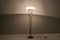 Lampada da terra in ferro battuto e vetro di Murano di JF Crochet per S. Terzani, anni '80, Immagine 10
