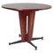 Mid-Century Wooden and Metal Round Dining Table, 1960, Image 1