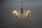 Mid-Century Murano Glass and Brass Chandelier by Barovier & Toso, 1940s, Image 18
