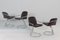 Chaises Mid-Century en Acier et Cuir par Gastone Rinaldi, 1970, Set de 4 4