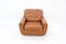 Vintage Light Brown Leather Armchair, 1970s 4
