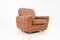Vintage Light Brown Leather Armchair, 1970s 2