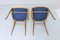 Mid-Century High Espalier Dining Chairs by G. Descalzi, 1950s, Set of 2, Image 13