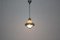 Lampe à Suspension Mid-Century en Métal et Verre par L. Kalff pour Philips, 1950 9