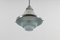 Mid-Century Dutch Metal and Glass Suspension Lamp by L. Kalff for Philips, 1950 5
