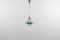 Mid-Century Dutch Metal and Glass Suspension Lamp by L. Kalff for Philips, 1950, Image 3