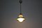 Lampe à Suspension Mid-Century en Métal et Verre par L. Kalff pour Philips, 1950 8