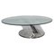 Mod. Ipomea Glass and Steel Coffee Table from Rima, 1965 1