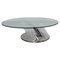 Mod. Ipomea Glass and Steel Coffee Table from Rima, 1965, Image 1