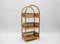 Italian Rattan Shelf, 1960s 3