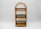 Italian Rattan Shelf, 1960s 1