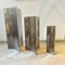 Italian Modern Triangular Vases in the style of Sabattini, 1980s, Set of 3 2