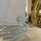Bullicante Ovale Schale aus klarem Muranoglas von Ercole Barovier für Barovier & Toso 11