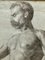 Nudo maschile con baffi, 1890, Disegno a matita, Incorniciato, Immagine 5