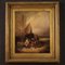 English Artist, Seascape, 1868, Oil on Canvas, Framed 1