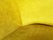 Butacas Perla de terciopelo amarillo y madera de Guglielmo Veronesi para Isa Bergamo, 1952. Juego de 2, Imagen 4