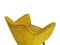 Butacas Perla de terciopelo amarillo y madera de Guglielmo Veronesi para Isa Bergamo, 1952. Juego de 2, Imagen 8