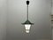 Lampe à Suspension Vintage en Verre Opalin, 1950s 7
