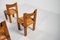 French S11 Chairs in Elm and Leather by Pierre Chapo, 1970s, Set of 6 12