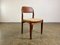 Vintage Stuhl aus Teak von Henning Kjærnulf, 1960er 1