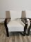 Art Deco Lounge Chairs, Set of 2 3