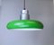 Mid-Century Modern Space Age Green Metal Atomic Hanging Lamp, 1960s 5