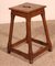 Oak Joint Stool, 18th Century, Image 1